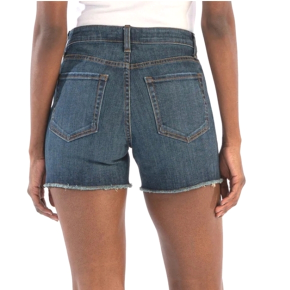 🏷️KUT FROM THE KLOTH Gidget High Rise Frey Short Plus Size 20W - Picture 4 of 13